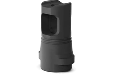 Image of Breek Arms Breek-LOK Solo Port Muzzle Brake, 9mm Luger, 5/8x24, Nitride, Black, BRK4129