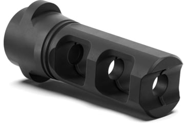 Image of Breek Arms Breek-LOK Twin Port Muzzle Brake, 9mm Luger, 1/2x28, Nitride, Black, BRK4113