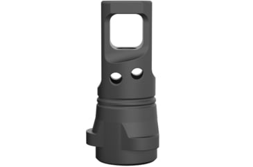 Image of Breek Arms Echo Single-Port Muzzle Brake for Breek-LOK 3QD, .223/5.56, 1/2x28 TPI, Black, BRK4330