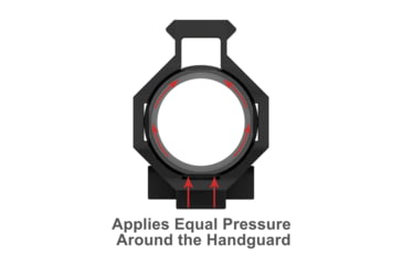 Image of Breek Arms RG2-S AR-15 MLOK Handguard, Black, 11.7 in, BRK1514