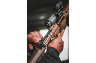 Image of Breek Arms Sledgehammer AR-10 Ambidextrous Charging Handle, Black, BRK6010