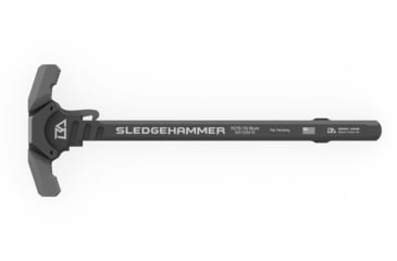 Image of Breek Arms Sledgehammer AR-15 Ambidextrous Charging Handle, Gray, BRK6015-MGRAY