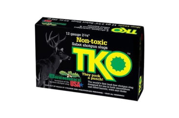 Image of Brenneke TKO Non-toxic Tin, 12 GA, 2 3/4'', 2/3oz, 5 Rnd per Box, SL-122TKO