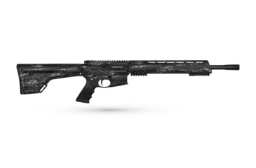 Image of Brenton USA Upper Receiver, Ranger Carbon Hunter, .204 Ruger, 22 in Barrel, 1/2x28 Thread, 1-12 Twist, Nitride, Midnight MarbleKote, U22MM204