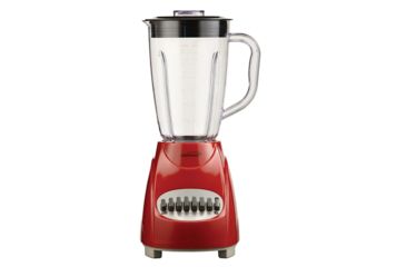 Image of BRENTWOOD 12-Speed Blender with Plastic Jar, Red 2160650