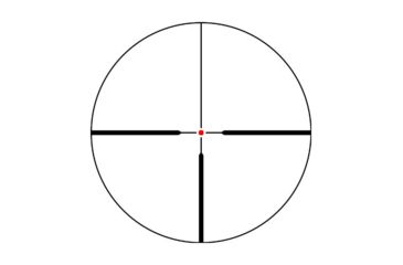 Image of Bresser Konig Rifle Scope, 1.5-6 x 42, Illuminated Dot Reticle, Black, HRS-15642-01E