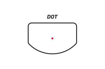 Image of Alpen OMNI-4 Red LED Inverted Waterproof Precision Reflex Sight,30 MOA, Black, 23-20400