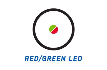 Image of Alpen OMNI-5 1x30 Red/Green LED Low Profile Sight,40 MOA, Black, 23-20300