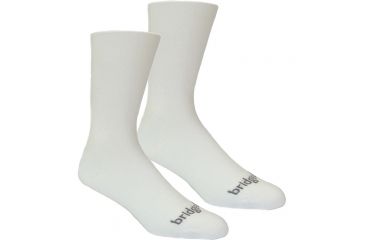 Image of Bridgedale Coolmax Liner 2pk White Md B610539-621-MD