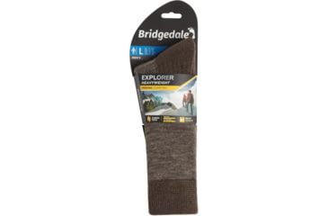 Image of Bridgedale Explorer Heavyweight Merino Comfort Boot Socks - Mens, Chestnut, Medium, 710506-094-M