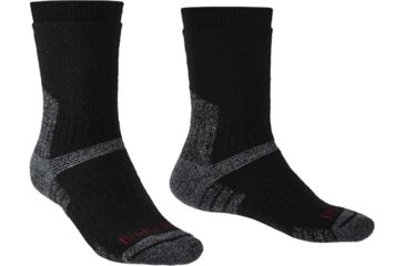 Image of Bridgedale Explorer Heavyweight Merino Endurance Boot Socks - Mens, Black, Medium, 710151-818-M