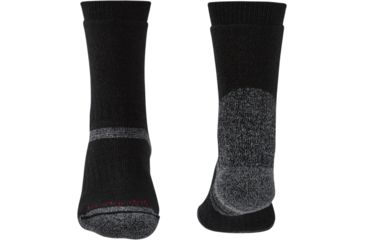 Image of Bridgedale Explorer Heavyweight Merino Endurance Boot Socks - Mens, Black, Medium, 710151-818-M