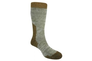 Image of Bridgedale Men's MerinoFusion Summit Socks, Olive, Extra Large B610506-531-XL