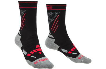 Image of Bridgedale Ski Nordic Race Socks - Womens, Black/Stone, Small, 710074-850-S