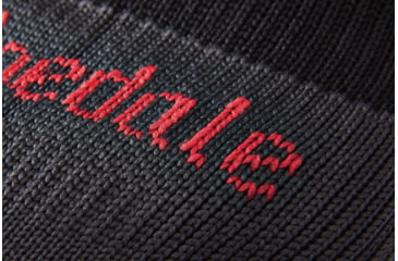 Image of Bridgedale StormSock Heavyweight Boot Socks - Mens, Black/Red, Medium, 710076-845-M