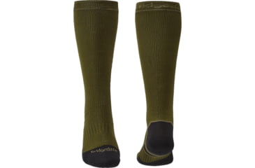 Image of Bridgedale StormSock Heavyweight Knee Socks - Mens, Olive/Black, Small, 710075-738-S