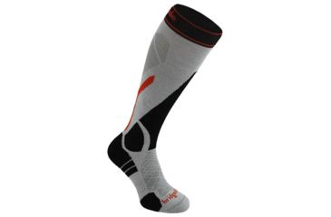 Image of Bridgedale Vertige Light Ski Slver/blk Md B610550-852 MD