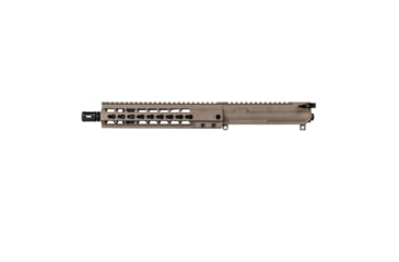 Image of Brigade Manufacturing AR Complete Upper Receiver Forged, 5.56, 10.5 inch Barrel, FDE Charging Handle, 10 inch Rail, A2 Flash Hider, U5610520