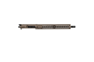 Image of Brigade Manufacturing AR Complete Upper Receiver Forged, 5.56, 16 inch Barrel, FDE Charging Handle, 15 inch Rail, A2 Flash Hider, U5611620