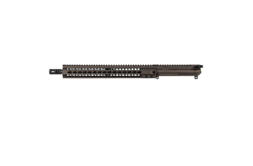 Image of Brigade Manufacturing AR Complete Upper Receiver Forged, 5.56, 16 inch Barrel, Midnight Bronze Charging Handle, 15 inch Rail, A2 Flash Hider, U5611660
