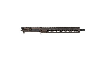 Image of Brigade Manufacturing AR Complete Upper Receiver Forged, 5.56, 16 inch Barrel, Midnight Bronze Charging Handle, 15 inch Rail, A2 Flash Hider, U5611660