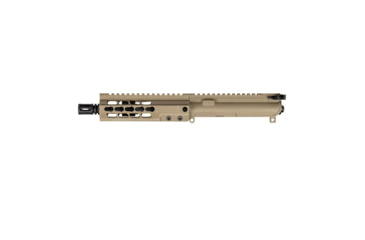 Image of Brigade Manufacturing AR Complete Upper Receiver Forged, 5.56, 7.5 inch Barrel, FDE Charging Handle, 7 inch Rail, A2 Flash Hider, U5617520