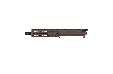 Image of Brigade Manufacturing AR Complete Upper Receiver Forged, 5.56, 7.5 inch Barrel, Midnight Bronze Charging Handle, 7 inch Rail, A2 Flash Hider, U5617560