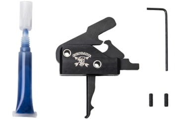 Image of Brigade Manufacturing AR15 &amp; AR9 3.5LB Single Stage Flat Shoe Drop-In Trigger, Black, Z000000I