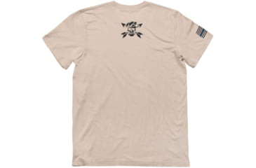 Image of Brigade Manufacturing Garment Logo T-Shirt, Beige, 2XL, GSS0A6C0
