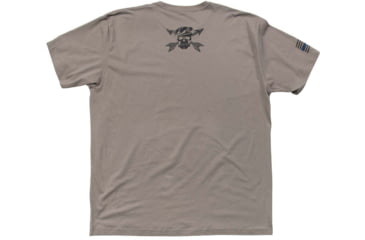 Image of Brigade Manufacturing Garment Logo T-Shirt, Grey, Extra Large, GSS0A5D0