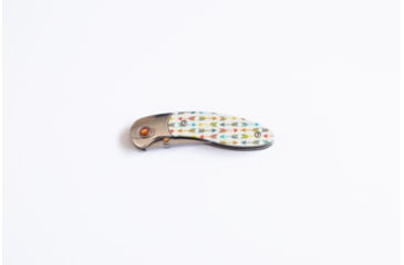 Image of Brighten Blades Brave Folding Knife w/ Case, 2.56in, 8Cr13MoV Stainless Steel, Clip Point, Multi, BB-107