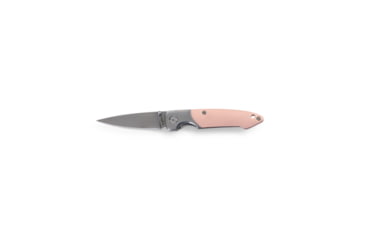 Image of Brighten Blades Floyd Not So Heavy Metal Knife w/Case, 2.5in, 8Cr13MoV Stainless Steel, Drop Point, Gray, BB-127