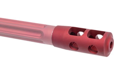 Image of Briley Compensator for the Lightweight Raptor Barrel, Red, 1022-R-C750RED