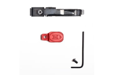 Image of Briley EZ Bolt Release Lever for Benelli/Franchi w/ Anodized Paddle/Latch for M1, M2, M4, Super Sport, Red, TSPA-15REDL