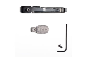 Image of Briley EZ Bolt Release Lever for Benelli/Franchi w/ Anodized Paddle/Latch for SBE I, SBE II, Grey, TSPA-15GRYL3.5