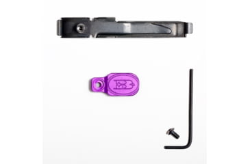 Image of Briley EZ Bolt Release Lever for Benelli/Franchi w/ Anodized Paddle/Latch for SBE I, SBE II, Purple, TSPA-15PURL3.5