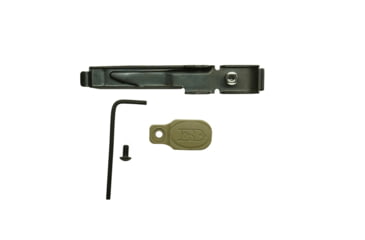 Image of Briley EZ Bolt Release Lever for Benelli/Franchi w/ Cerakote Latch/Paddle for SBE I, SBE II, Flat Dark Earth, TSPA-15FDEL3.5