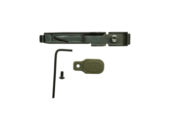 Image of Briley EZ Bolt Release Lever for Benelli/Franchi w/ Cerakote Latch/Paddle for SBE I, SBE II, OD Green, TSPA-15ODEL3.5