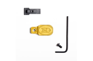 Image of Briley EZ Bolt Release Lever Kit for Benelli Ethos/SBEIII 28 Gauge Anodized, Gold, TSPA-15E28GLD