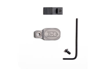 Image of Briley EZ Bolt Release Lever Kit for Beretta - Anodized 12/28 Gauge, Gun Metal Grey, TSPA-26GMG1228