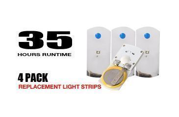Image of Brite Strike Replacement Light Strips for APALS AIR and Gloves, Green LSG-4