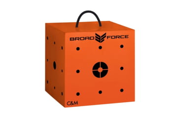 Image of Broad Force Targets Midas Archery Target, 15x15in, Orange/Black, 121515