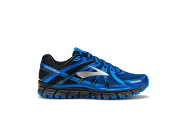 Image of Brooks Adrenaline ASR 14 Men's Road Running Shoe, Black/Ebony/Lapis Blue, 110254 035