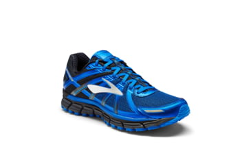 Image of Brooks Adrenaline ASR 14 Men's Road Running Shoe, Black/Ebony/Lapis Blue, 110254 035