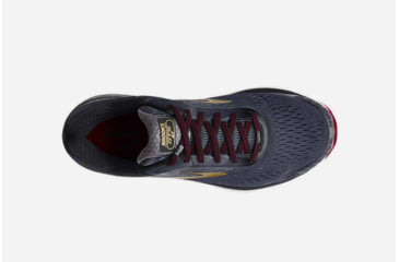 Image of Brooks Adrenaline GTS 18 Mens Road Running Shoes, Black/Gold/Red, 13 US, Medium, 1102711D068.130