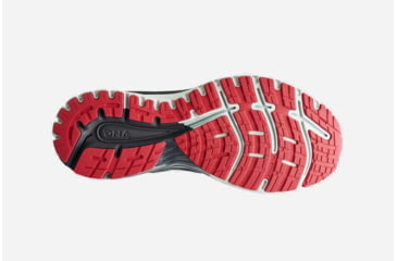 Image of Brooks Adrenaline GTS 18 Mens Road Running Shoes, Black/Gold/Red, 13 US, Medium, 1102711D068.130