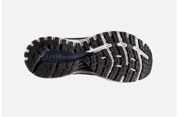 Image of Brooks Adrenaline GTS 18 Mens Road Running Shoes, Navy/Grey/Black, 8 US, Medium, 1102711D438.080