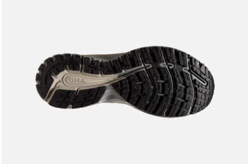 Image of Brooks Adrenaline GTS 18 Mens Road Running Shoes, White/Grey/Tan, 7 US, Medium, 1102711D191.070