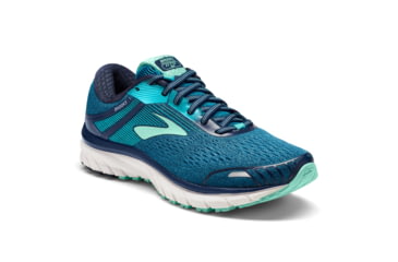 Image of Brooks Adrenaline GTS 18 Road Running Shoes - Normal - Womens, Navy/Teal/Mint, 8 US, 1202681B495.080