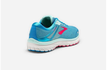 Image of Brooks Adrenaline GTS 18 Womens Road Running Shoes, Blue/Mint/Pink, 5 US, Medium, 1202681B408.050